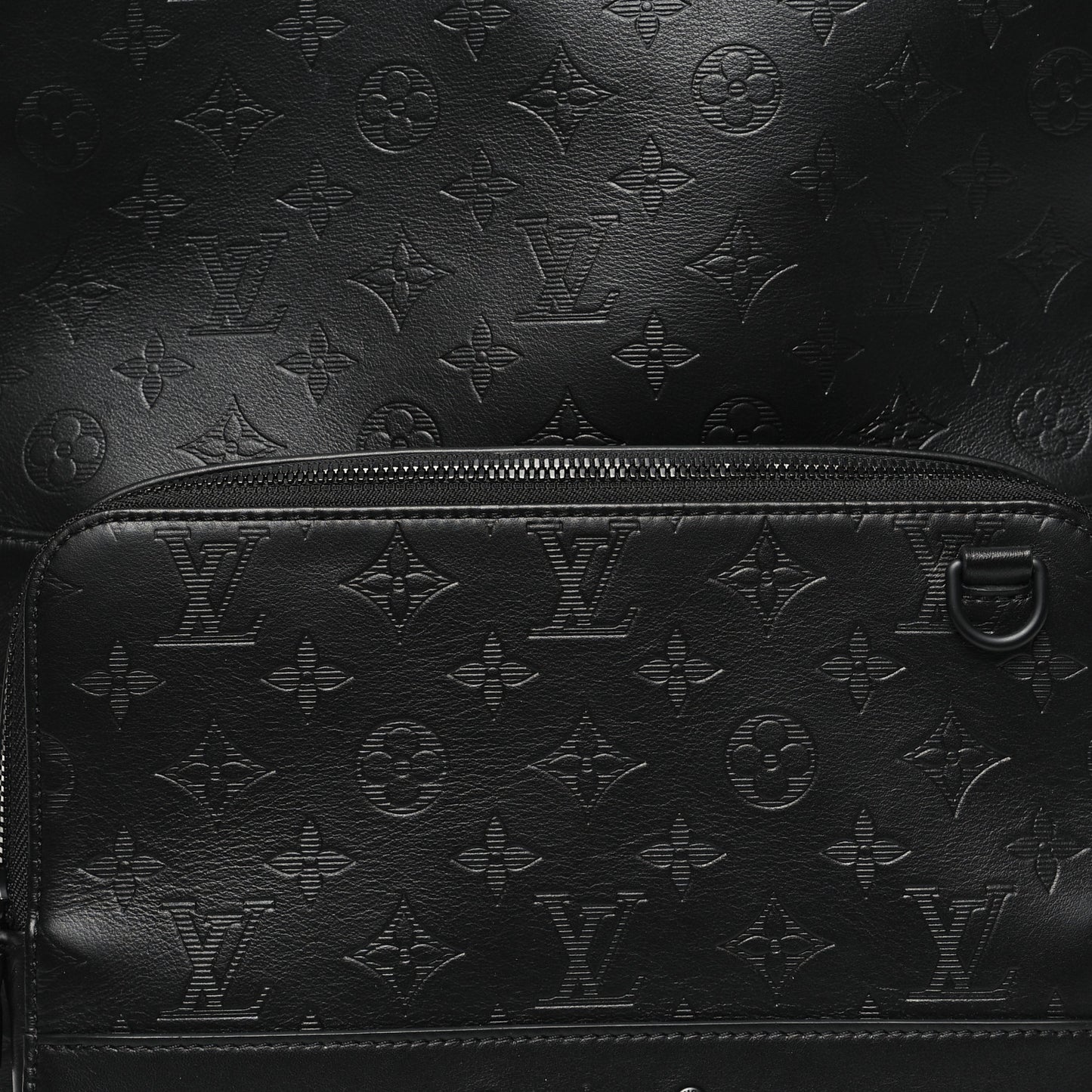Calfskin Monogram Shadow Racer Backpack Black