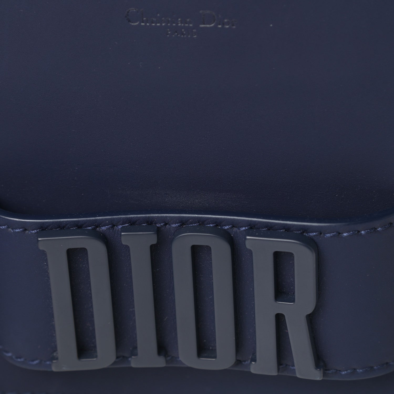 Christian Dior Ultra Matte Calfskin Dio(r)evolution Flap Bag Navy 13 of 13