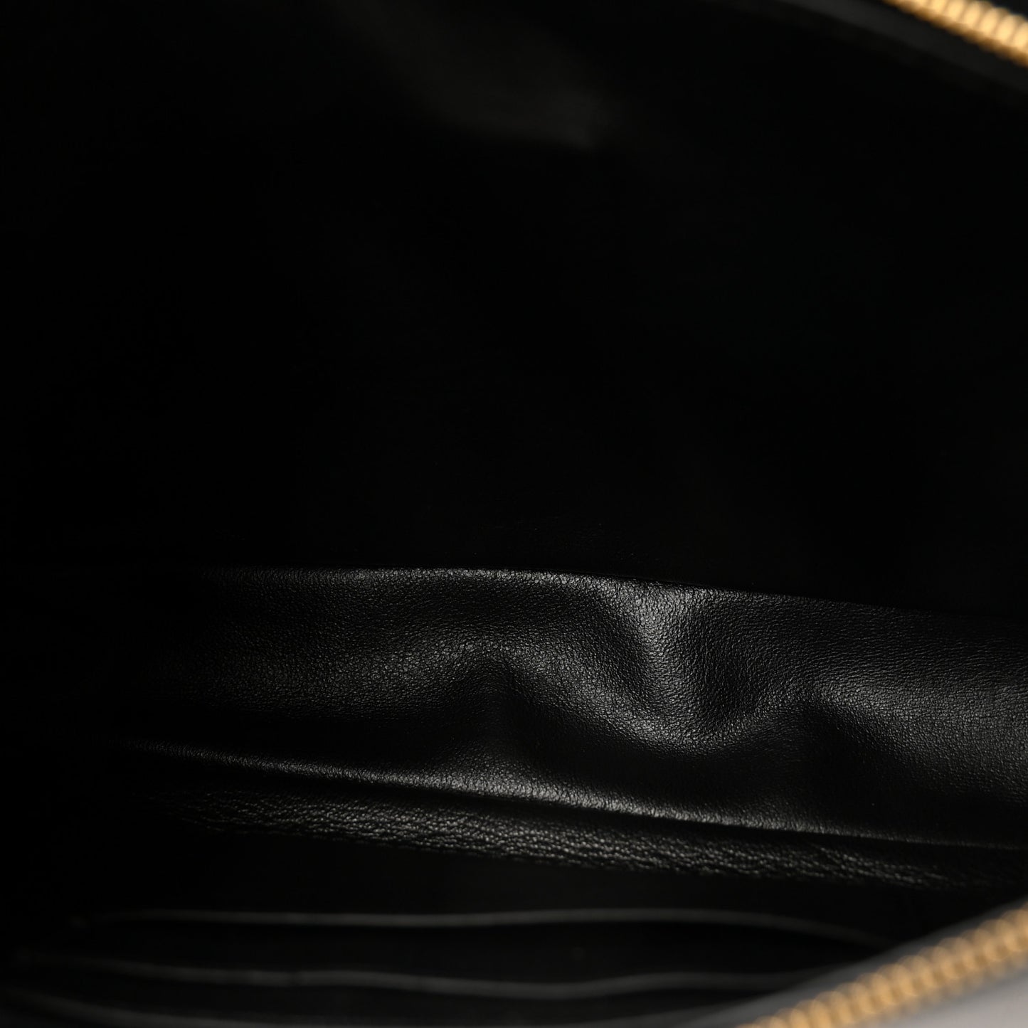 Natural Smooth Calfskin Rodeo Sling Pochette Black