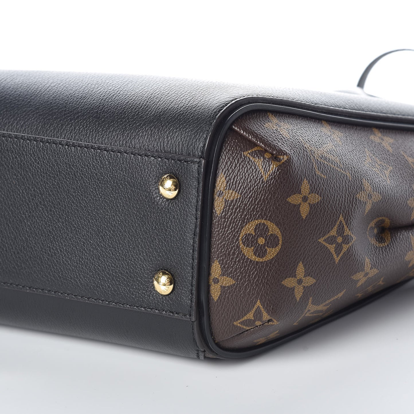 Calfskin Monogram Kimono Tote PM Black