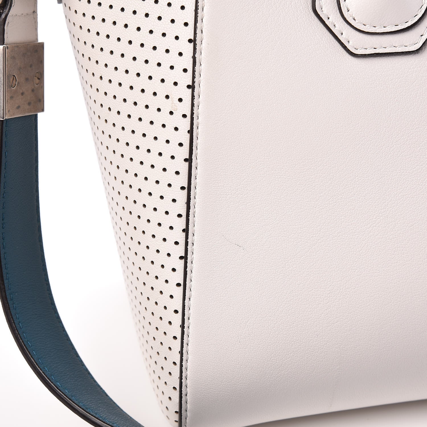 Givenchy Lambskin Perforated Small Antigona White 14 of 20