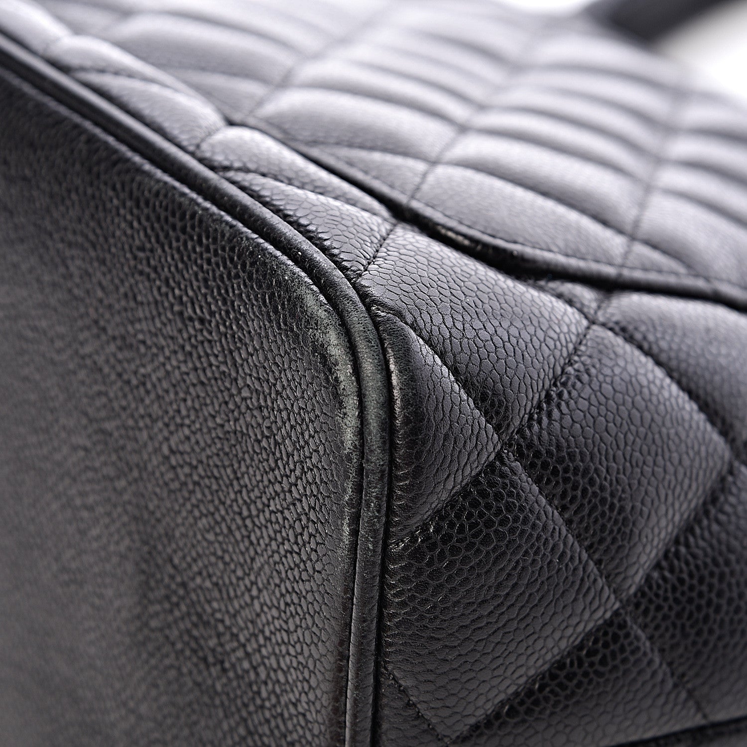 Chanel Caviar Quilted Medallion Tote Black 14 of 15