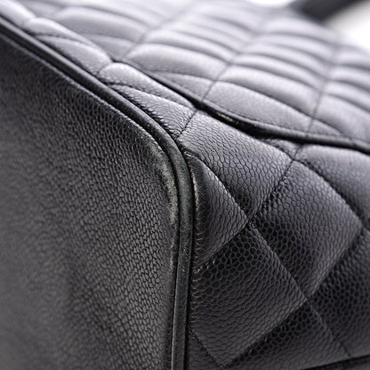 Chanel Caviar Quilted Medallion Tote Black 14 of 15