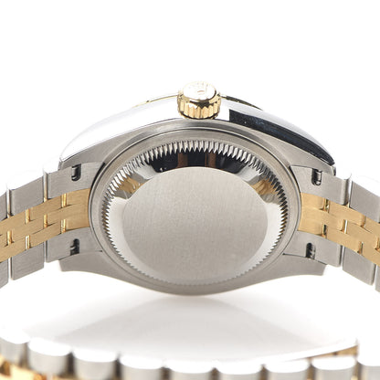 Rolex Stainless Steel 18K Yellow Gold 28mm Oyster Perpetual Datejust Watch Champagne Roman 279173 5 of 7