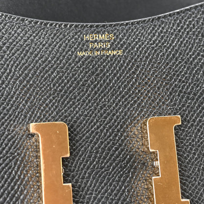 Hermes Epsom Constance Slim Wallet Black 7 of 9