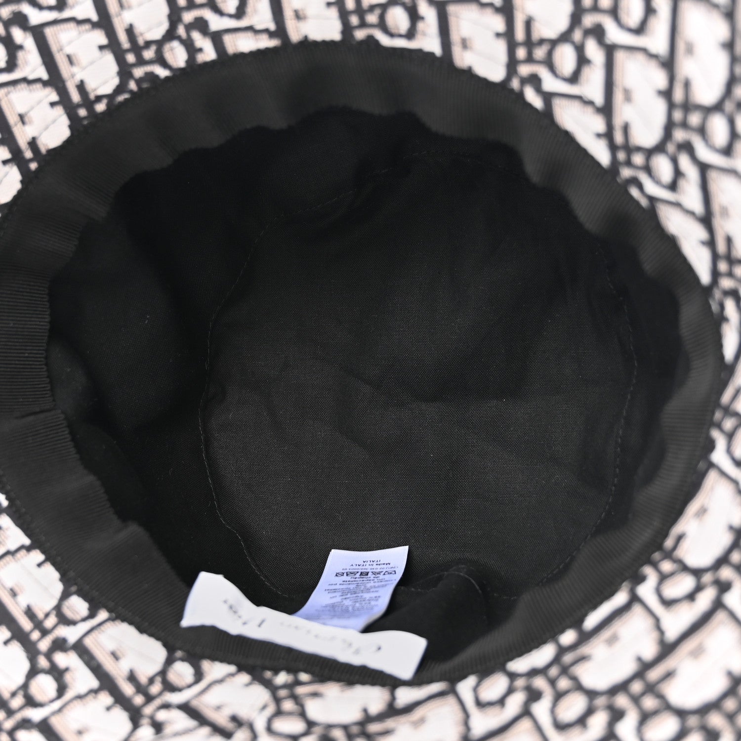 Christian Dior Camouflage Logo Bucket Hat 57 Green 7 of 8