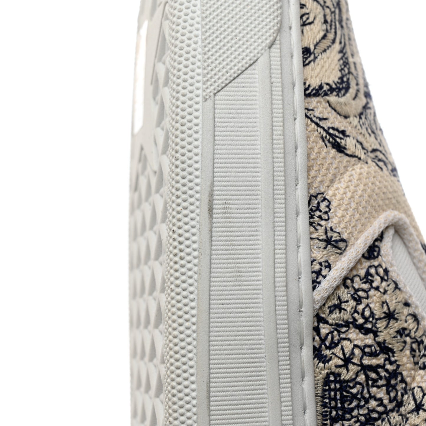Dioriviera Toile De Jouy Womens Solar Slip On Sneakers 37.5 Blue