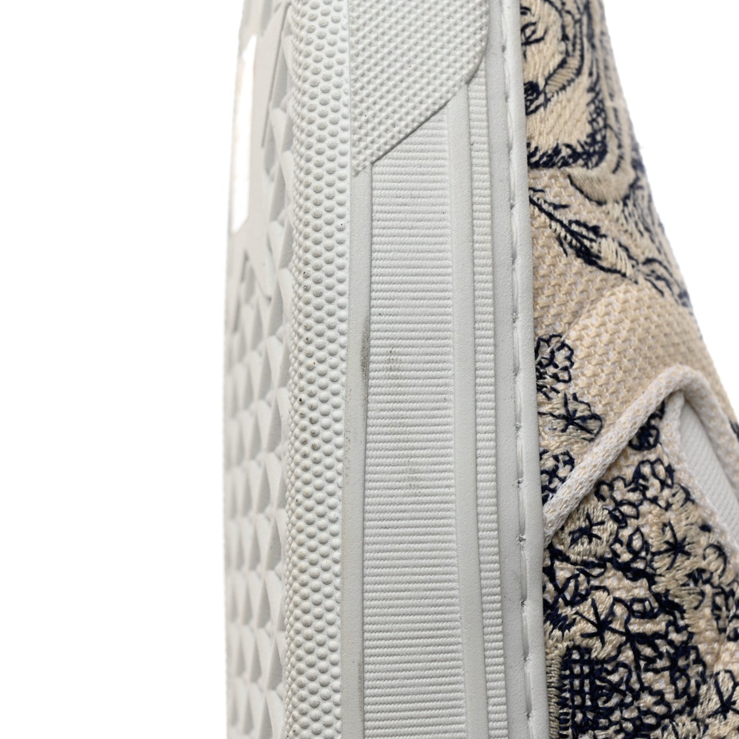 Christian Dior Dioriviera Toile De Jouy Womens Solar Slip On Sneakers 37.5 Blue 10 of 10