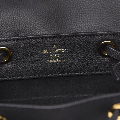 Louis Vuitton Calfskin Lockme Mini Backpack Black 5 of 10