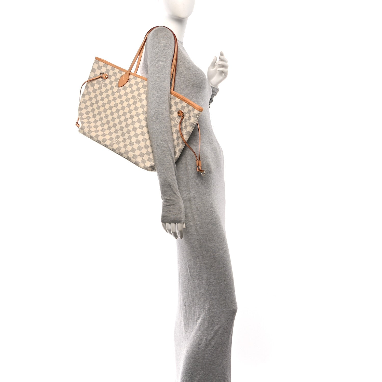 Louis Vuitton Damier Azur Neo Neverfull MM 2 of 10