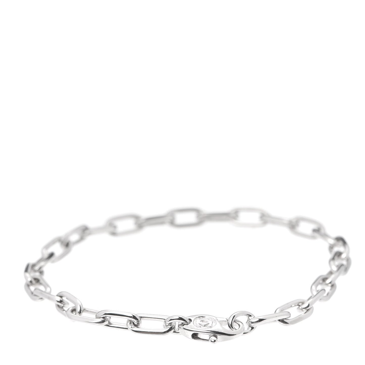 18K White Gold Spartacus Chain Bracelet