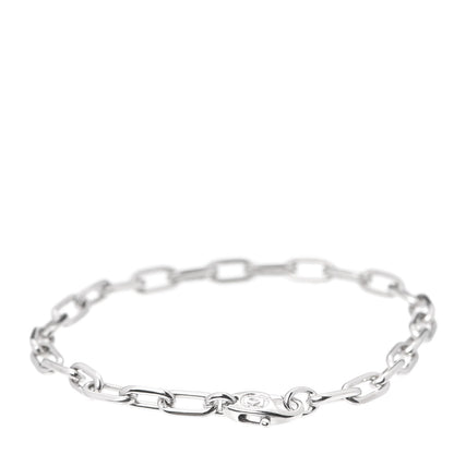 Cartier 18K White Gold Spartacus Chain Bracelet 3 of 5