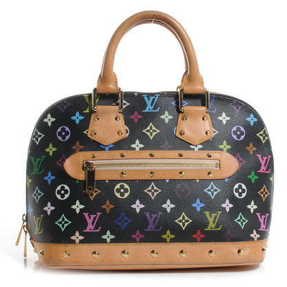 Louis Vuitton Monogram Multicolor Alma Black 1 of 10