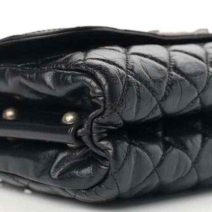 Chanel Glazed Calfskin Quilted Soft Boy Flap Black 8 of 10