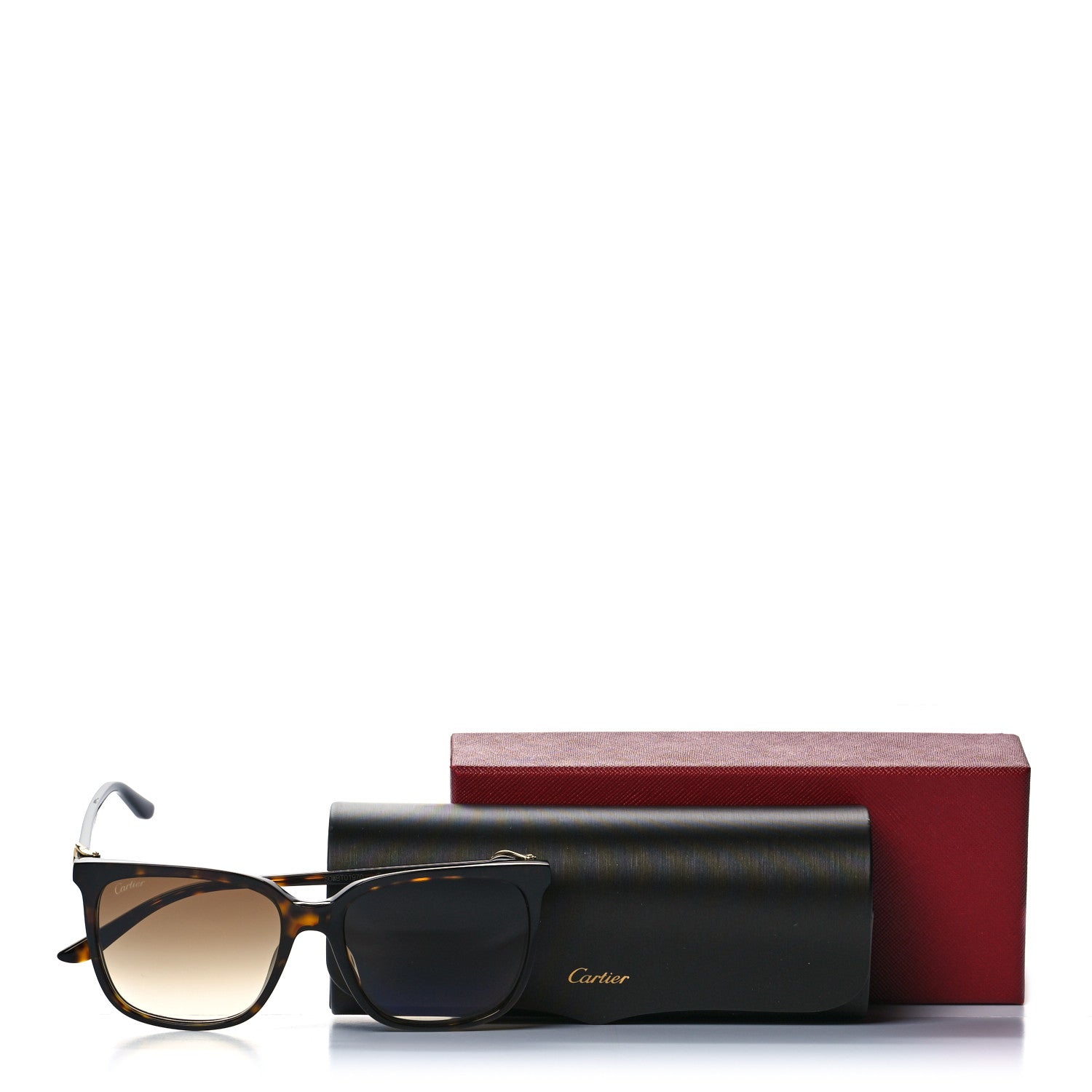 Cartier Acetate Sunglasses CT0007OA Havana 8 of 8