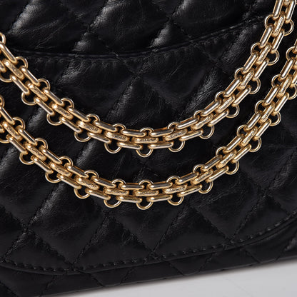 Chanel Aged Calfskin Quilted 2.55 Reissue 225 Flap Black 9 of 20