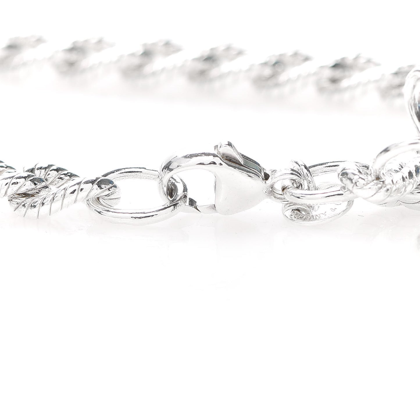 Sterling Silver Watering Can Charm Bracelet