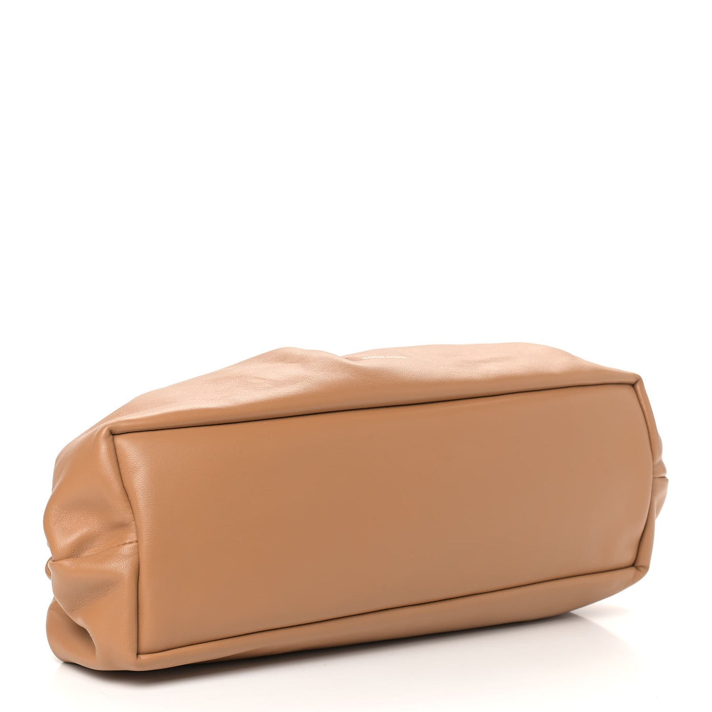Lambskin Cloud Clutch Caramel