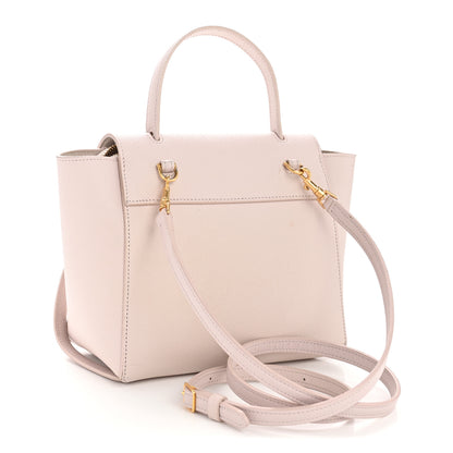 Celine Grained Calfskin Nano Belt Bag Peony 3 of 16