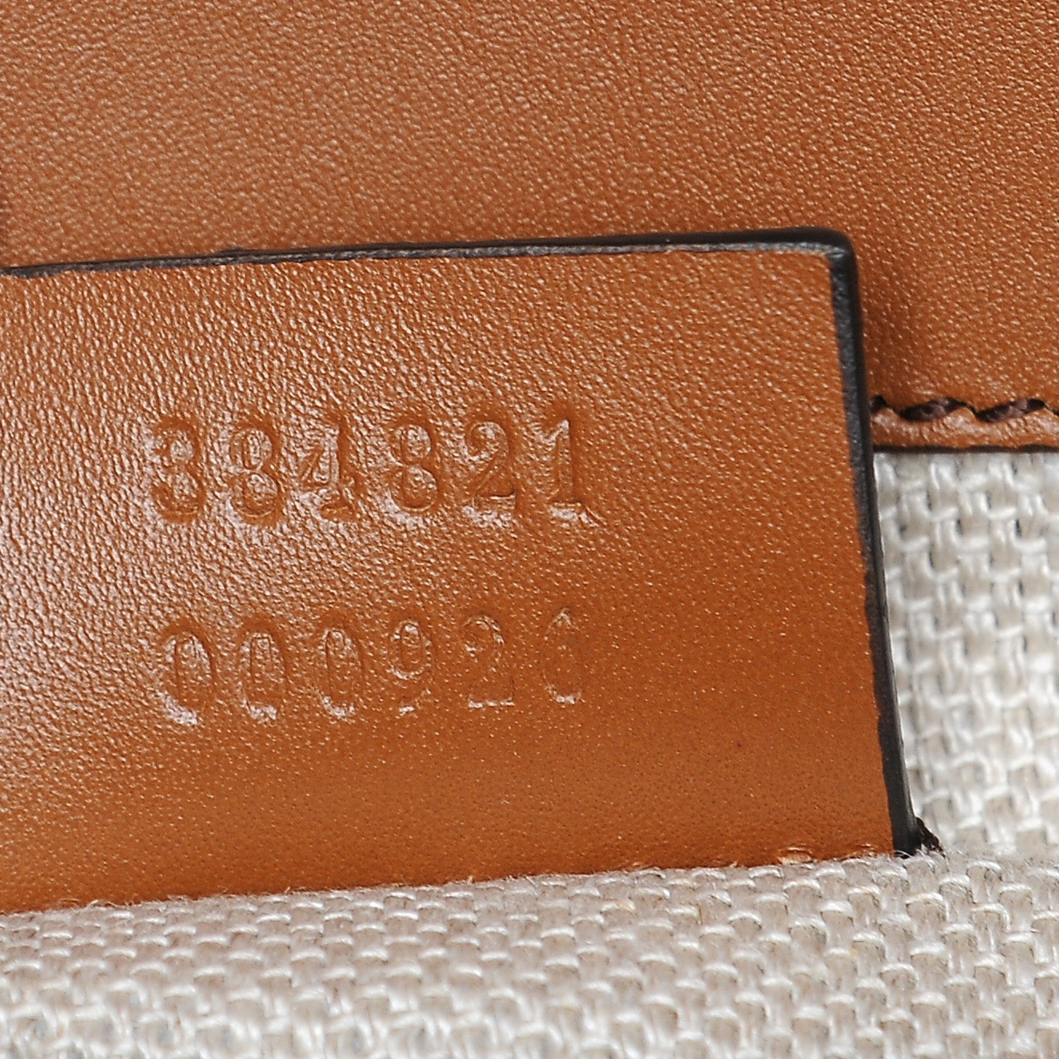 Gucci Monogram Small Lady Web Shoulder Bag Beige Cuir 7 of 7