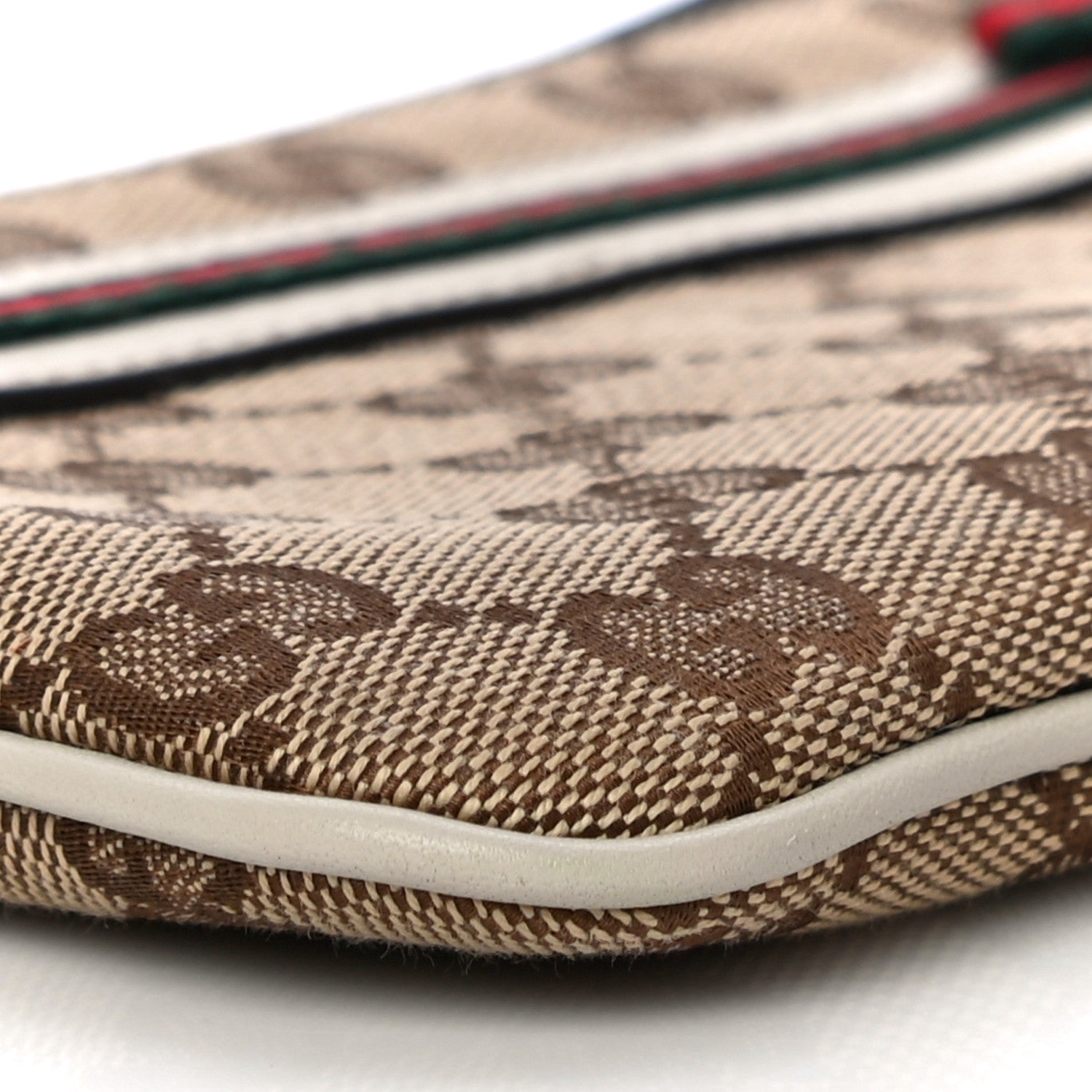 Gucci Monogram Mayfair Wristlet Off White 8 of 9