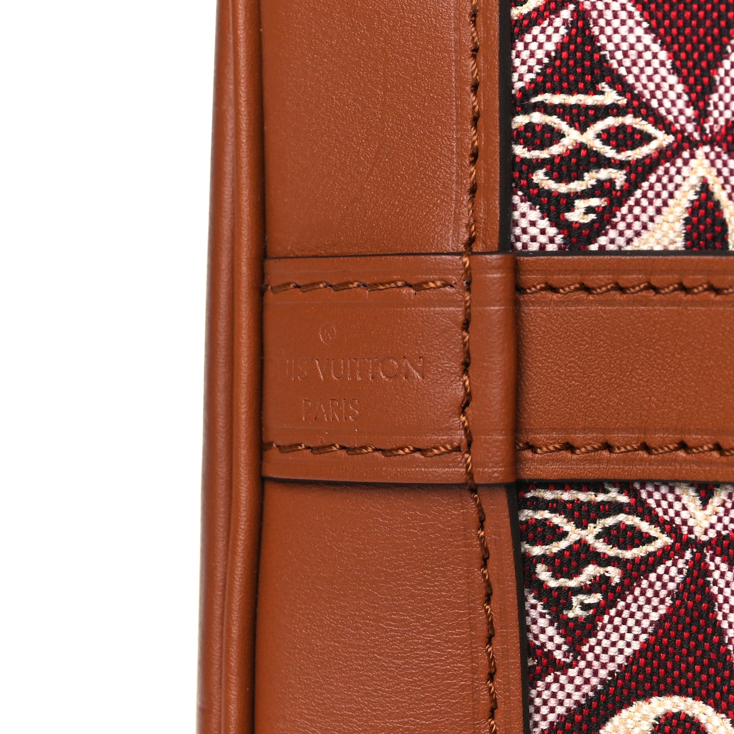Louis Vuitton Jacquard Since 1854 Petit Noe Bordeaux 6 of 9