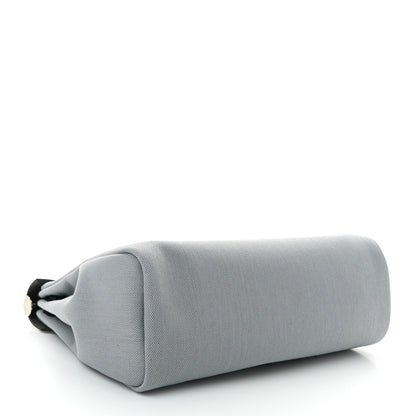 Hermes Military Toile Vache Hunter Herbag Zip Retourne 31 PM Gris Pantin Black 5 of 12