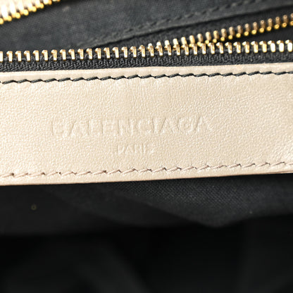 Balenciaga Chevre Gold Metallic Edge Hardware City Gris Taupe 7 of 14