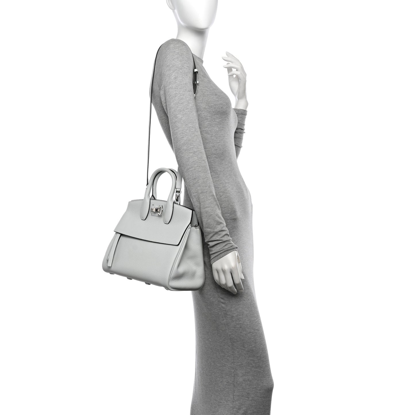 Calfskin The Studio Bag Astronaut White