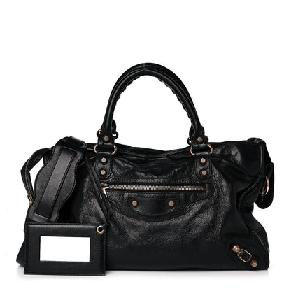 Balenciaga Agneau Giant 12 Rose Gold Hardware City Black 1 of 15