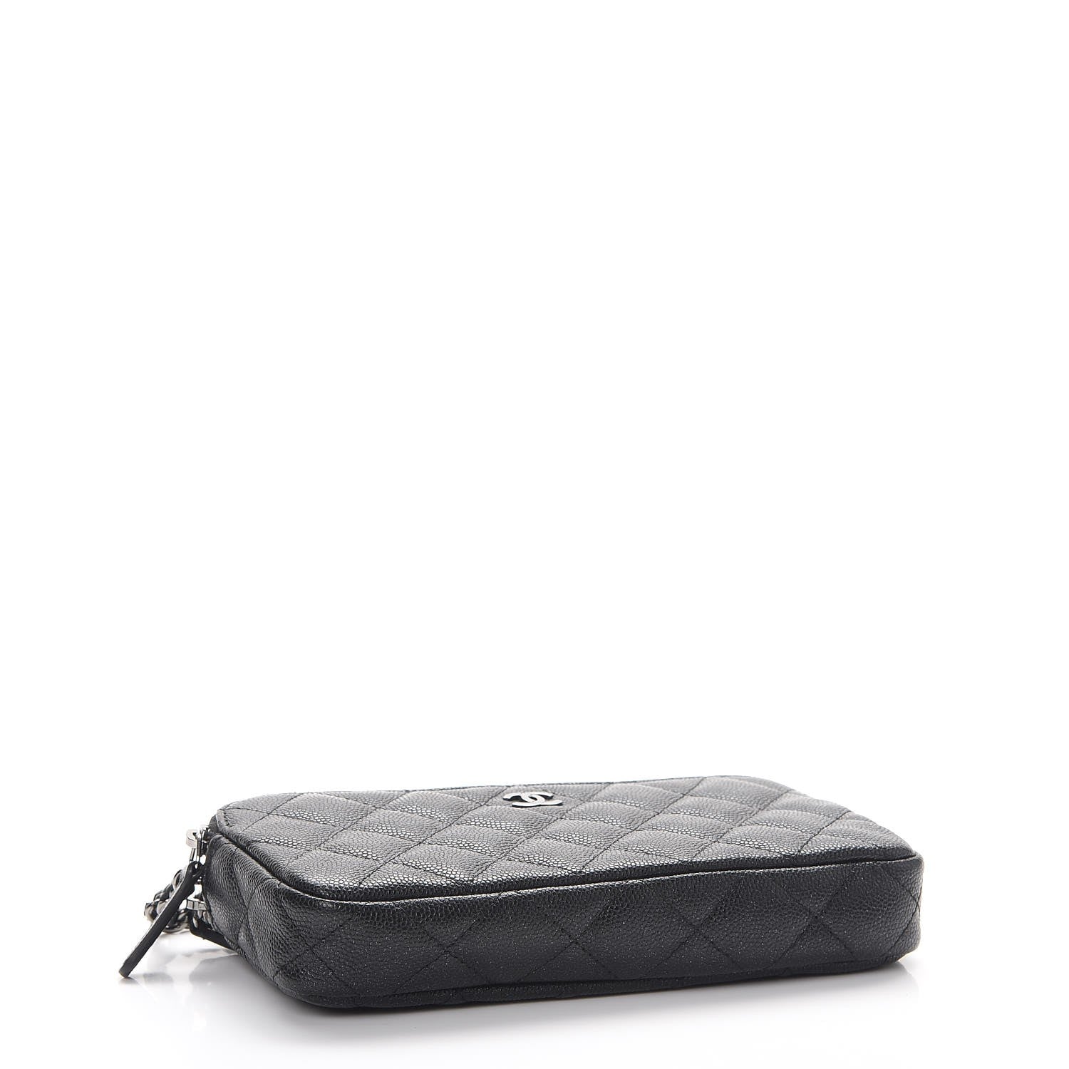 Chanel Caviar Quilted Small Clutch With Chain Black 5 of 10