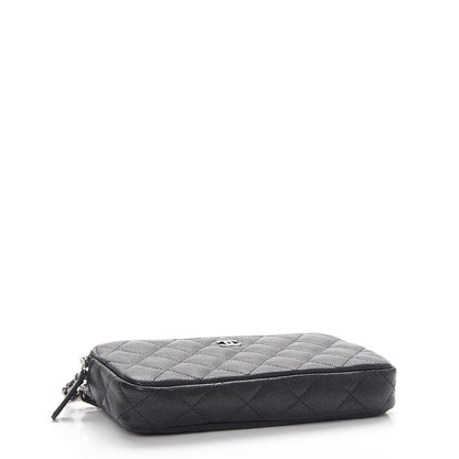 Chanel Caviar Quilted Small Clutch With Chain Black 5 of 10