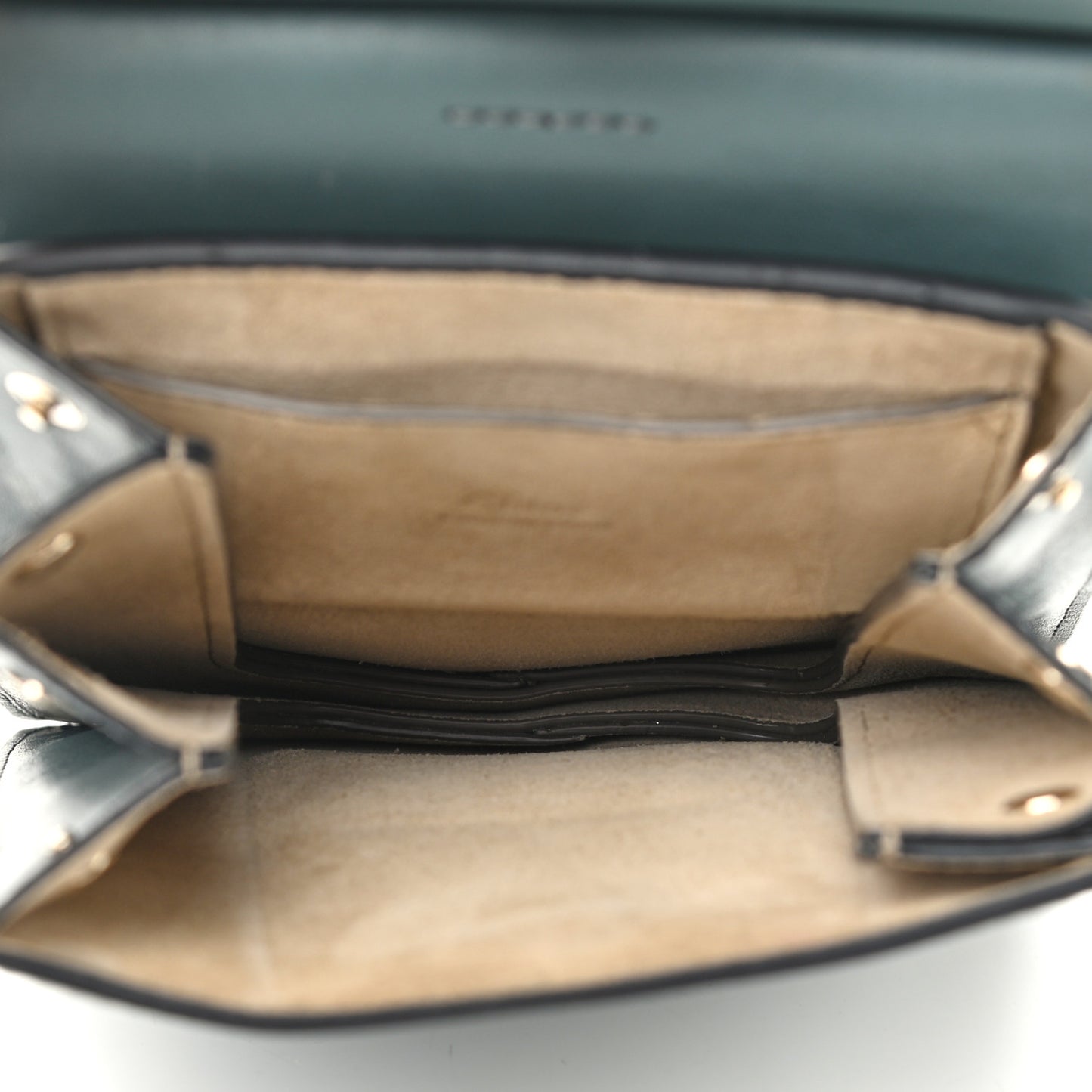 Suede Calfskin Mini Faye Bracelet Bag Cloudy Blue