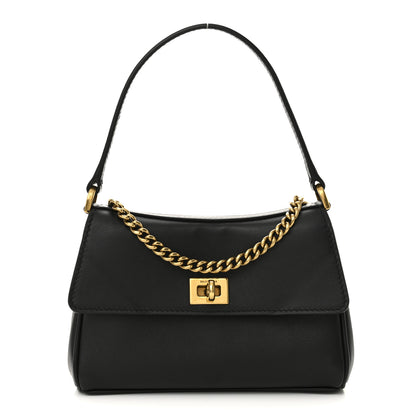 Balenciaga Natural Smooth Calfskin Nano Rodeo Top Handle Handbag Black 1 of 11