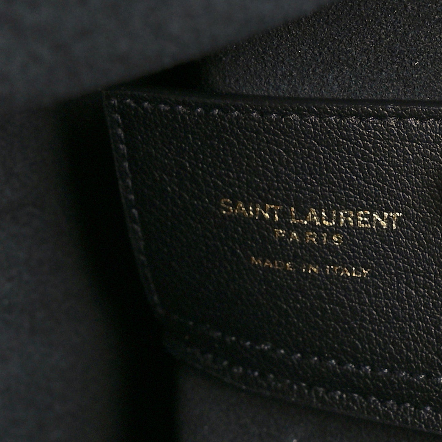 Calfskin Large Shopping Tote Black