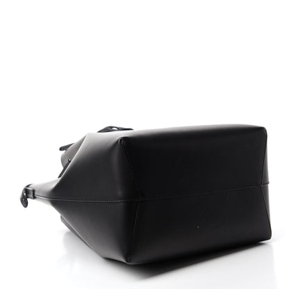 Mansur Gavriel Vegetable Tanned Calfskin Bucket Bag Black Flamma 4 of 11