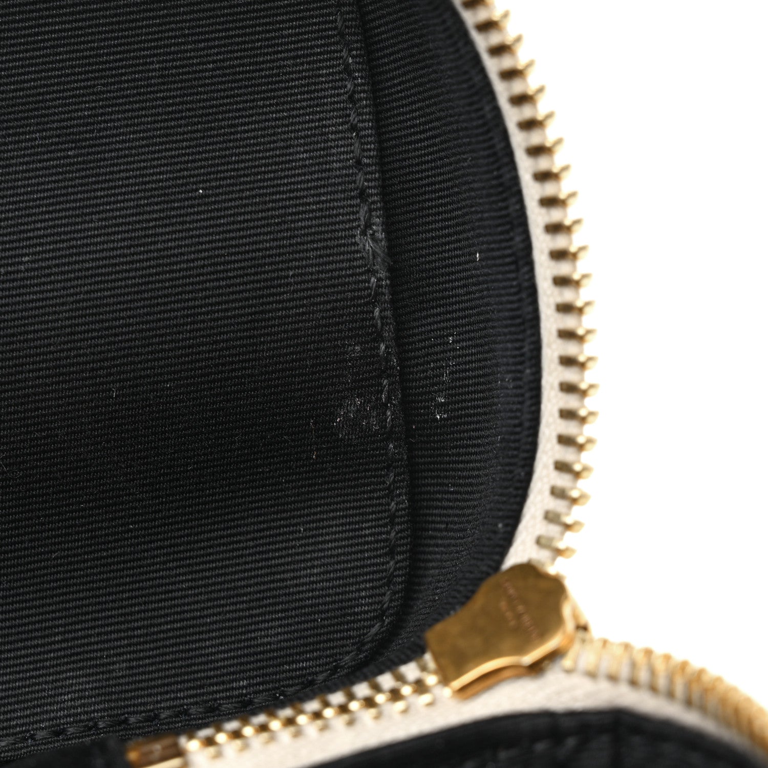 Saint Laurent Grain de Poudre Quilted 80's Vanity Bag Crema Soft 11 of 13