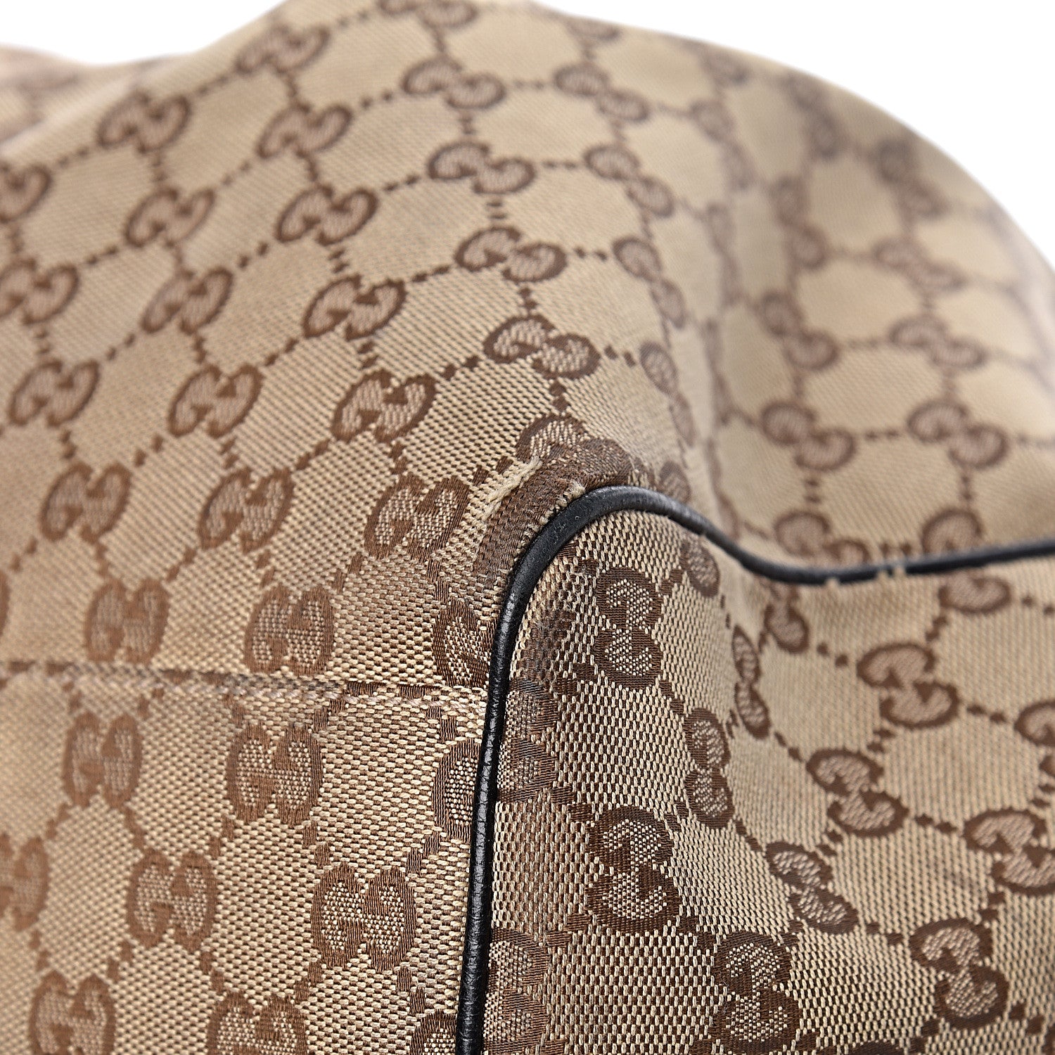 Gucci Monogram Large Sukey Tote Beige Ebony Black 19 of 24