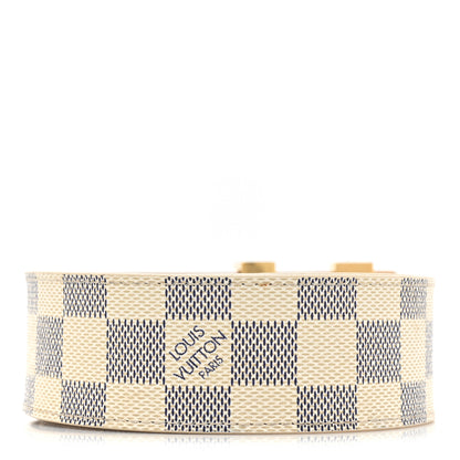 Louis Vuitton Damier Azur LV Initiales Belt 80 32 2 of 10