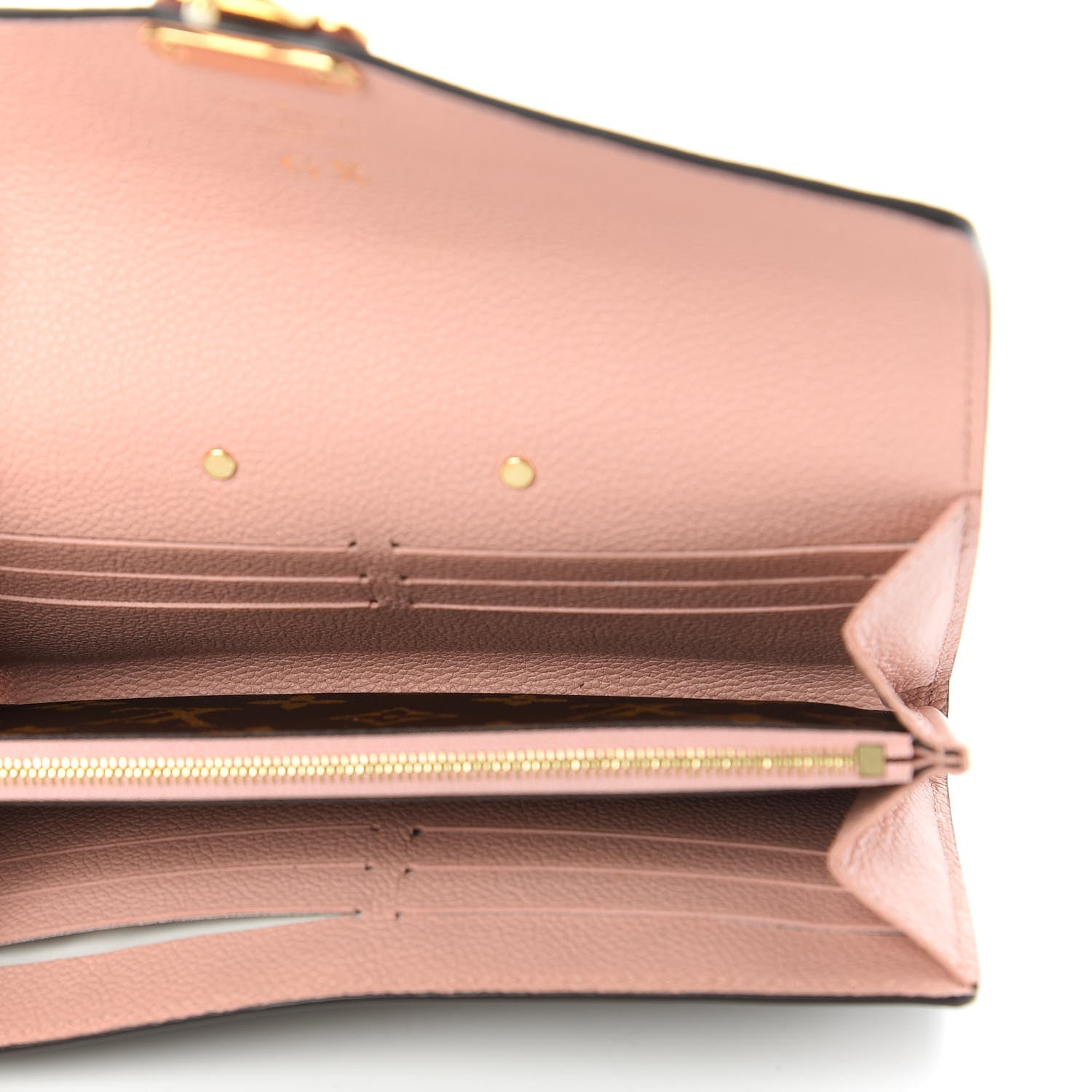 Louis Vuitton Monogram Pallas Wallet Rose Ballerine 5 of 10