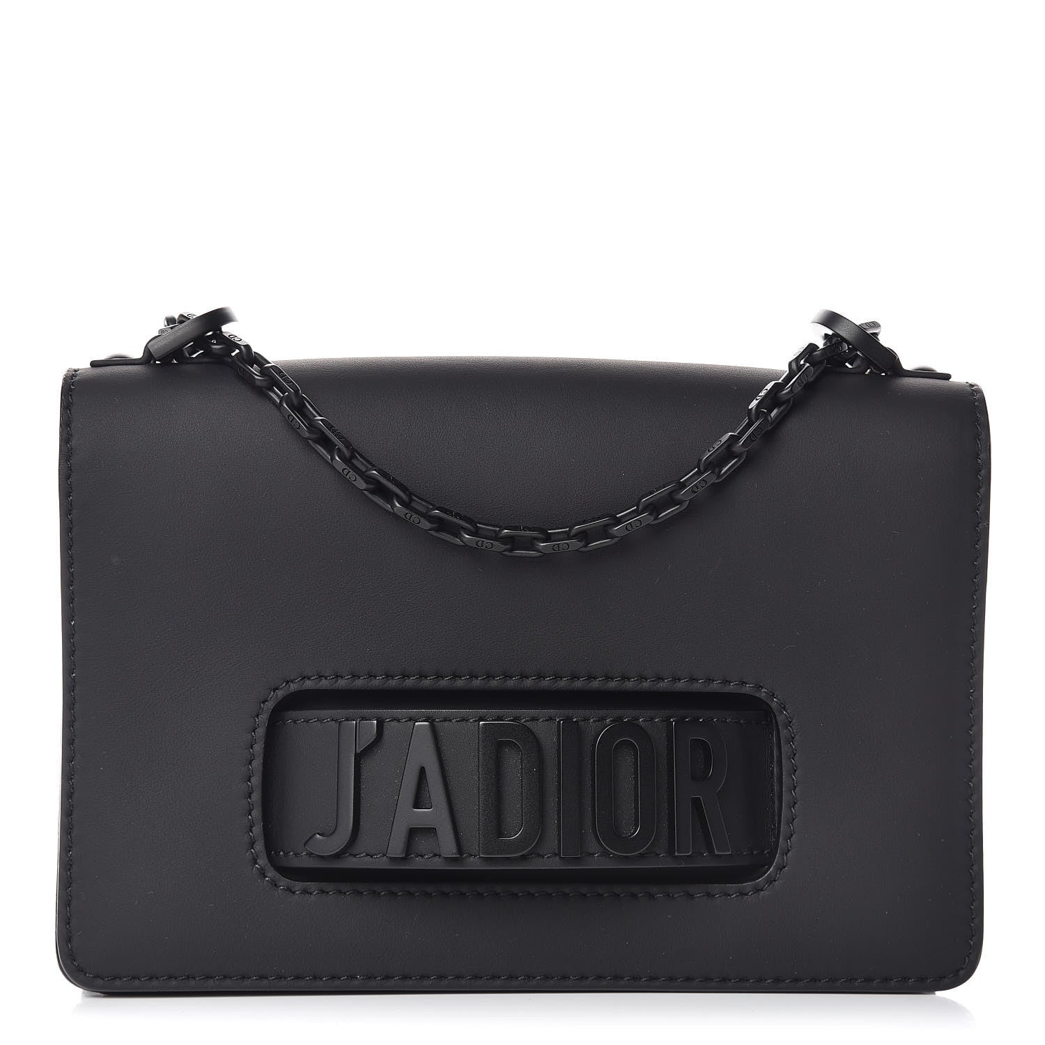 Christian Dior Ultra Matte Calfskin J'Adior Chain Flap Bag Black 1 of 9