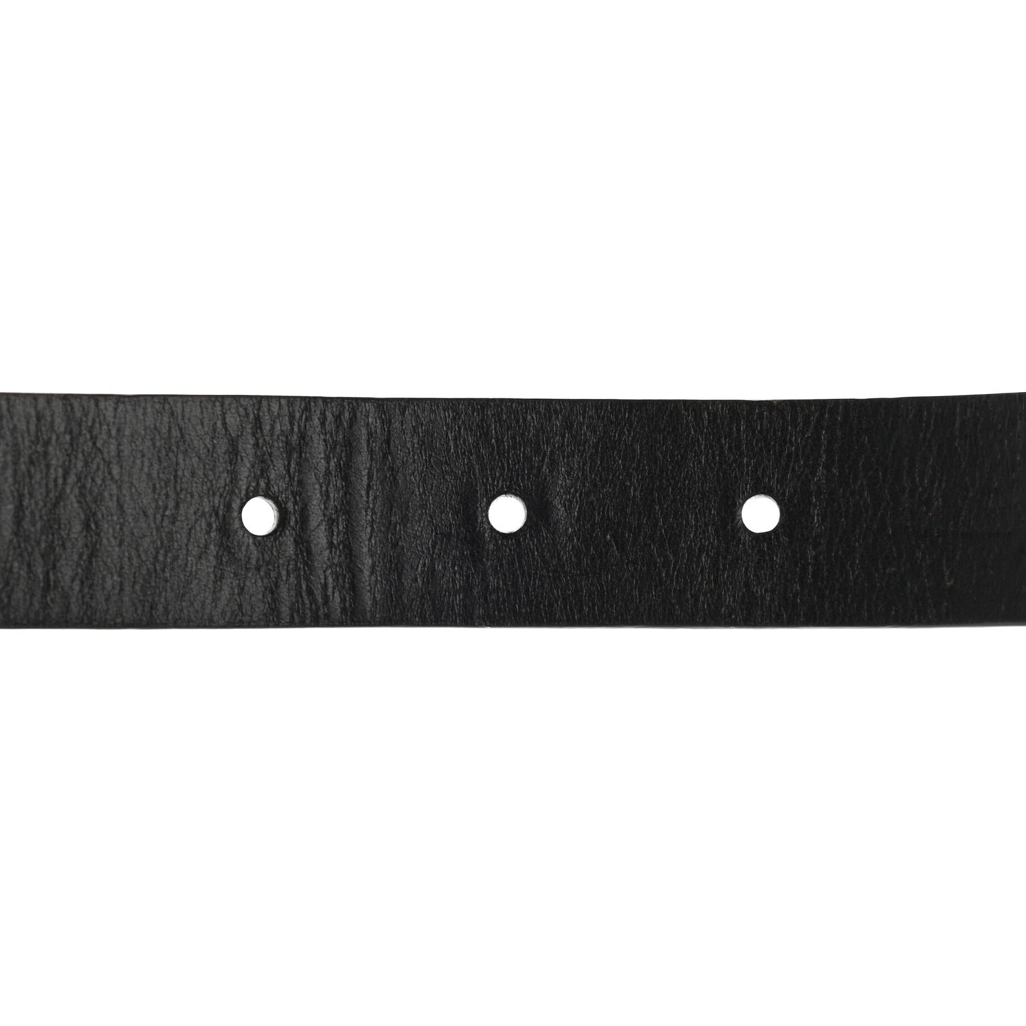 Calfskin Baguette Crystal CC Belt 70 28 Black