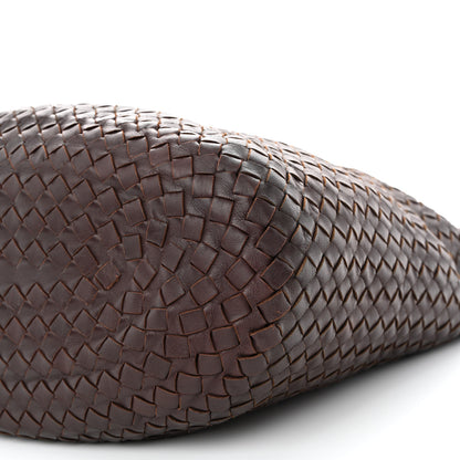 Bottega Veneta Nappa Intrecciato Bucket Bag Ebano 10 of 11