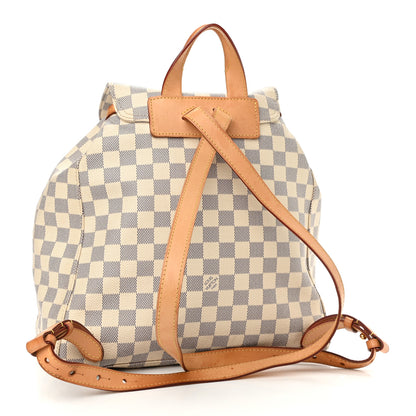 Louis Vuitton Damier Azur Sperone Backpack 3 of 11