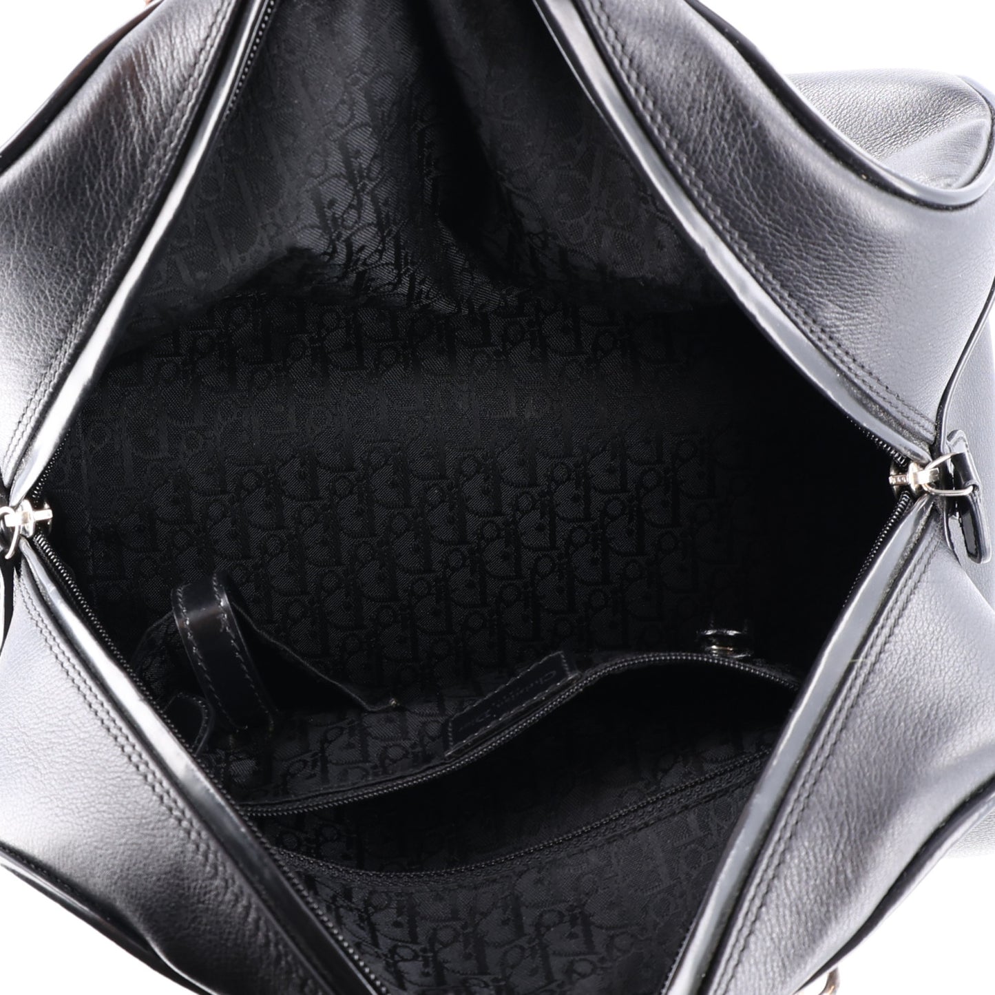Calfskin Gambler Dice Bowler Black