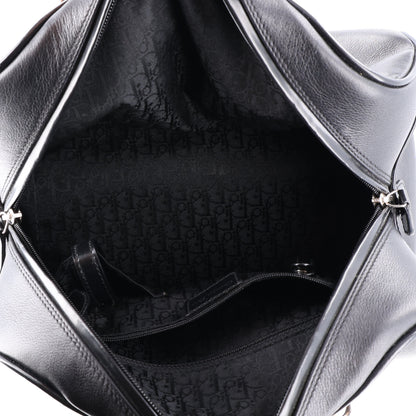 Christian Dior Calfskin Gambler Dice Bowler Black 4 of 9