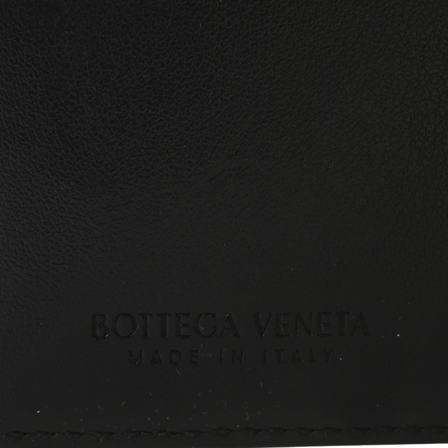 Nappa Intrecciato Medium Bi-Fold Zip Wallet Black