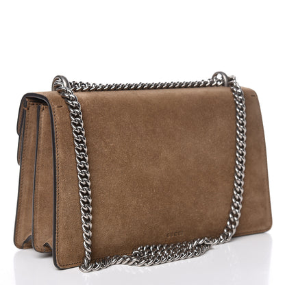 Gucci Suede Small Dionysus Shoulder Bag Taupe 3 of 12