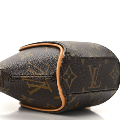 Louis Vuitton Monogram Mini Ellipse Wristlet Clutch 8 of 11