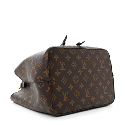 Louis Vuitton Monogram Neonoe MM Black 4 of 10